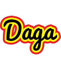 Daga flaming logo