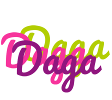 Daga flowers logo