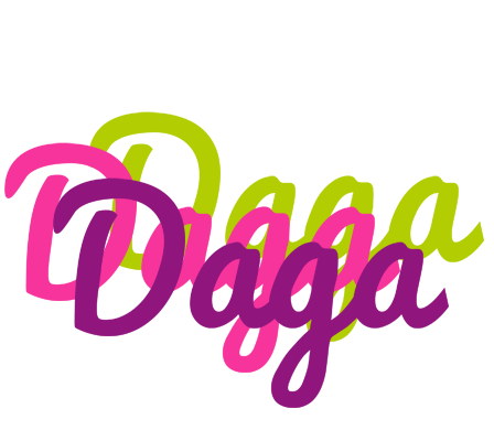 Daga flowers logo