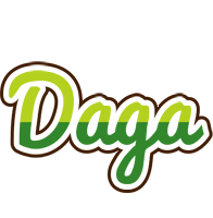 Daga golfing logo