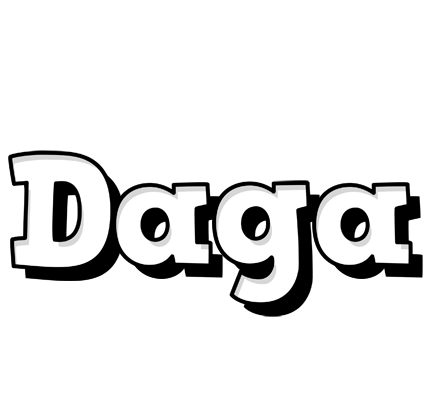 Daga snowing logo
