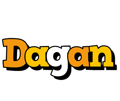 Dagan cartoon logo