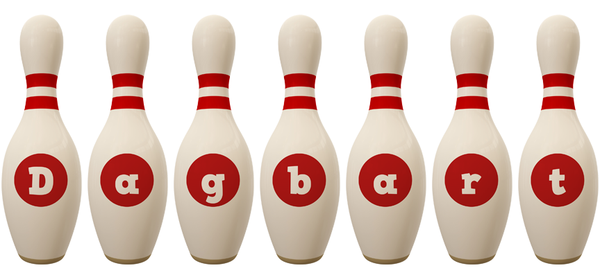 Dagbart bowling-pin logo