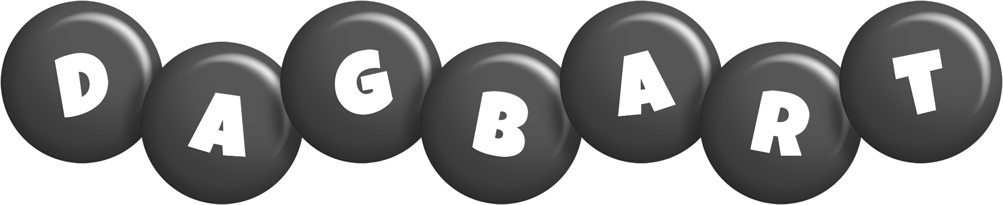 Dagbart candy-black logo