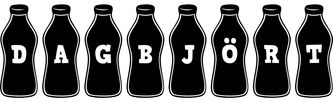 Dagbjört bottle logo