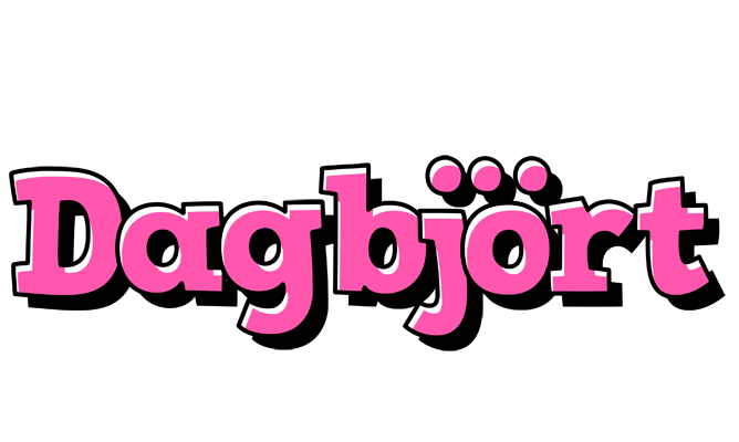 Dagbjört girlish logo