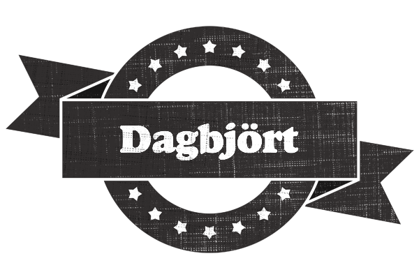 Dagbjört grunge logo