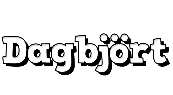 Dagbjört snowing logo