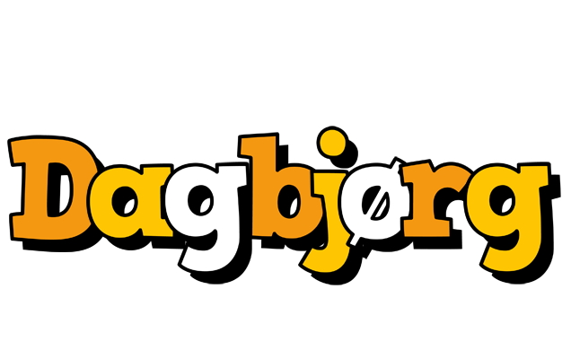 Dagbjørg cartoon logo