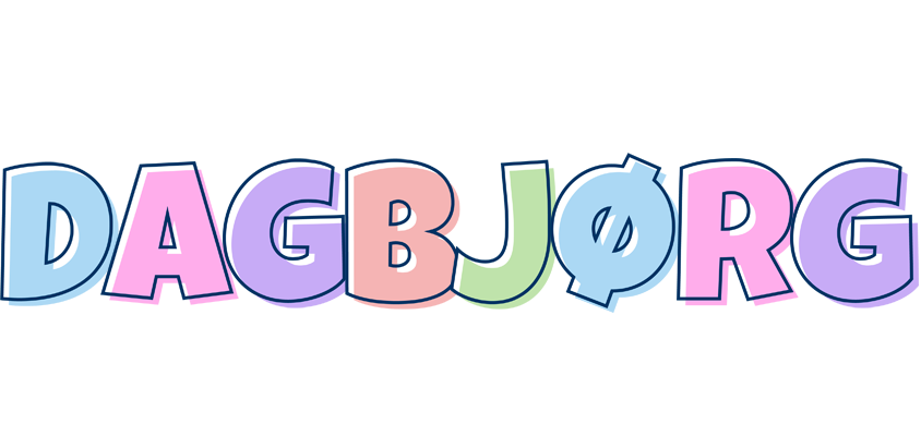 Dagbjørg pastel logo
