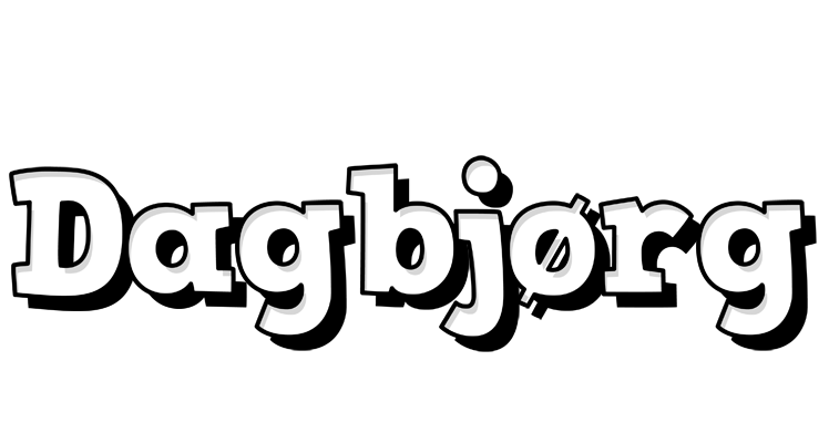 Dagbjørg snowing logo