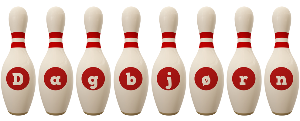Dagbjørn bowling-pin logo