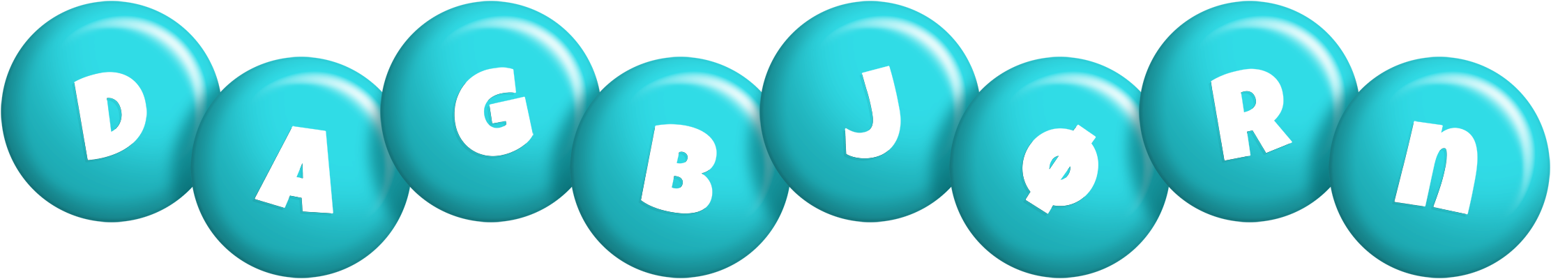 Dagbjørn candy-azur logo