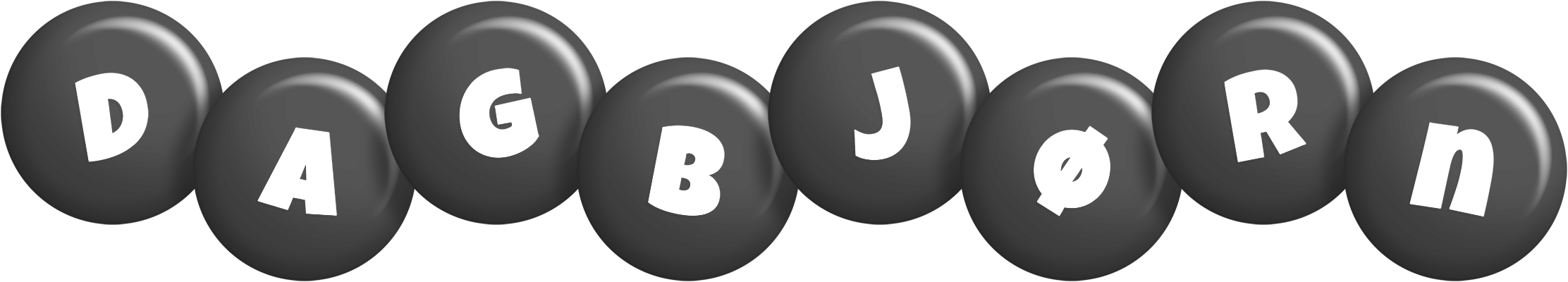 Dagbjørn candy-black logo