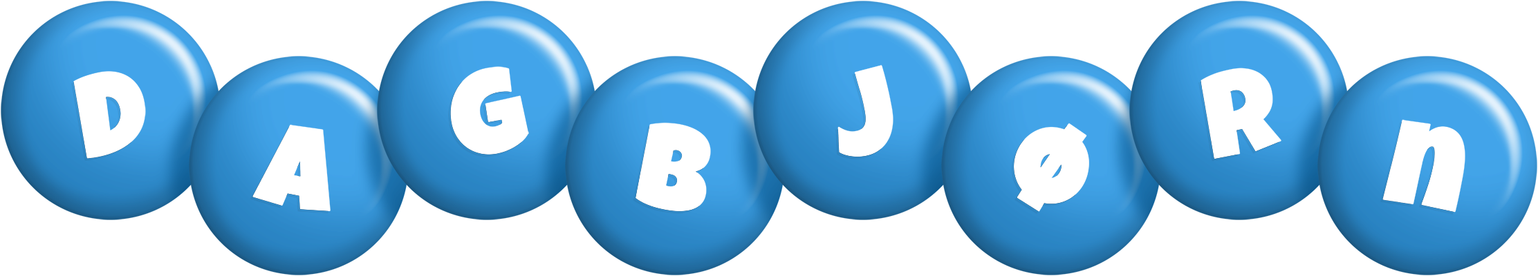 Dagbjørn candy-blue logo