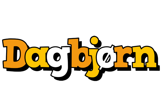 Dagbjørn cartoon logo