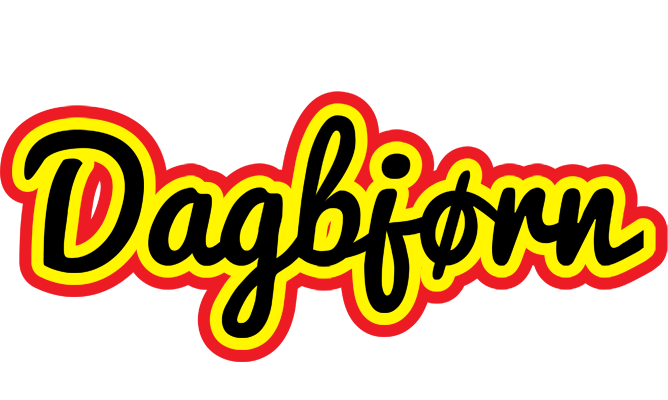 Dagbjørn flaming logo