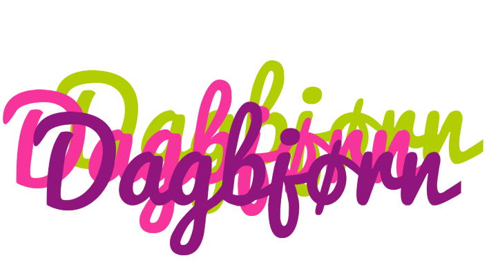 Dagbjørn flowers logo