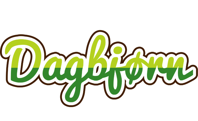 Dagbjørn golfing logo