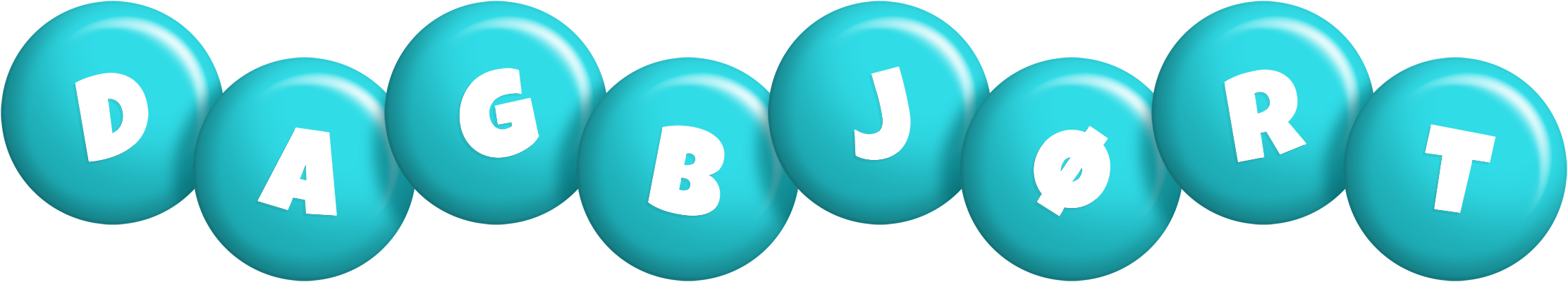 Dagbjørt candy-azur logo