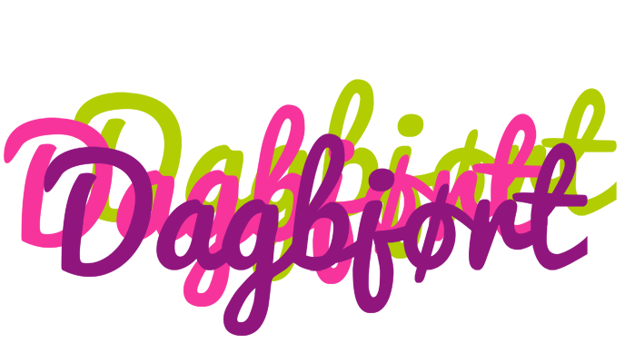 Dagbjørt flowers logo