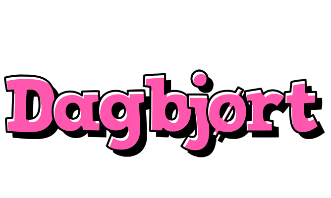Dagbjørt girlish logo