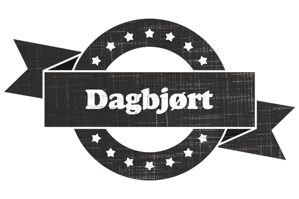 Dagbjørt grunge logo