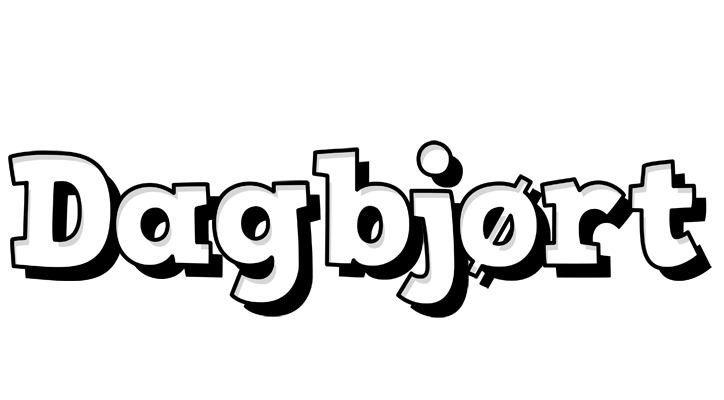 Dagbjørt snowing logo