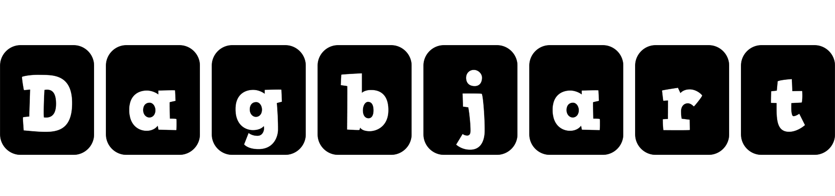 Dagbjart box logo
