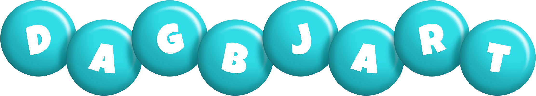 Dagbjart candy-azur logo