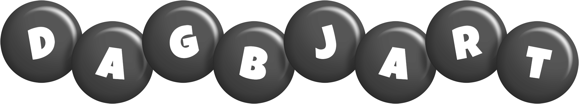 Dagbjart candy-black logo
