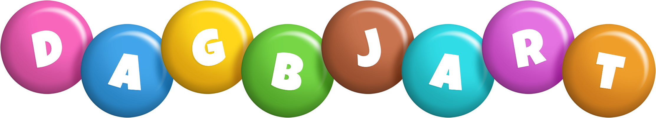 Dagbjart candy logo