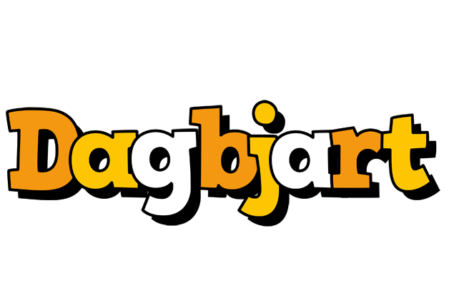 Dagbjart cartoon logo