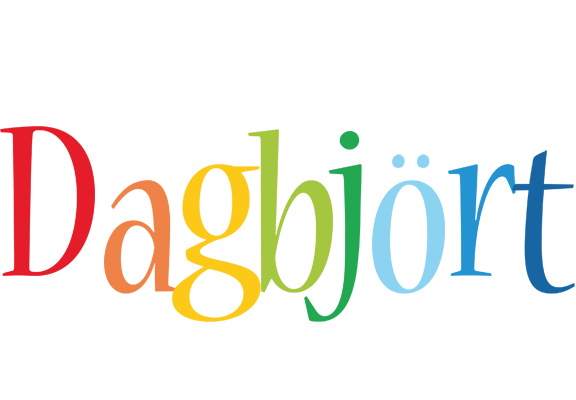 Dagbjört birthday logo