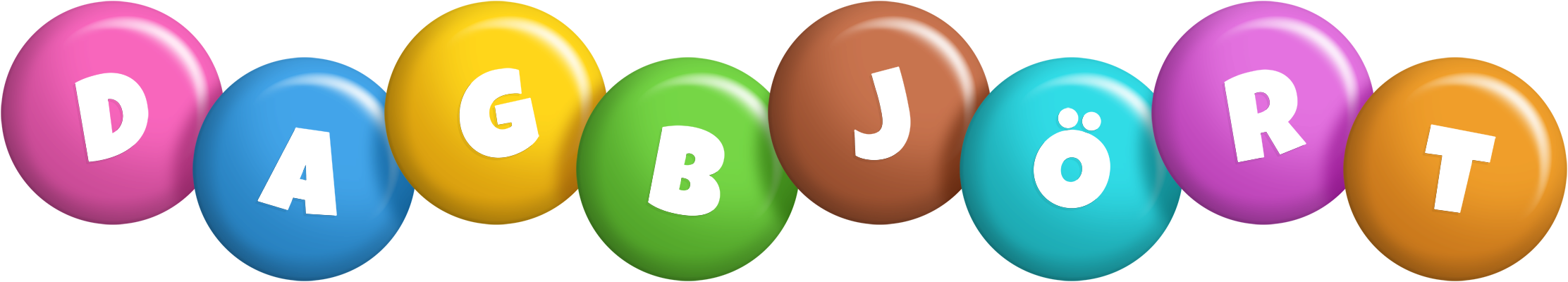 Dagbjört candy logo