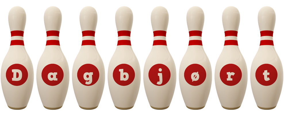 Dagbjørt bowling-pin logo