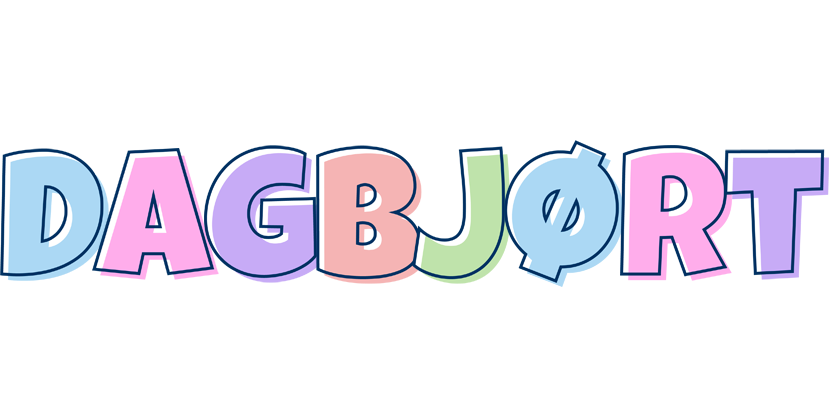 Dagbjørt pastel logo
