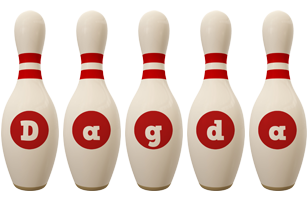 Dagda bowling-pin logo