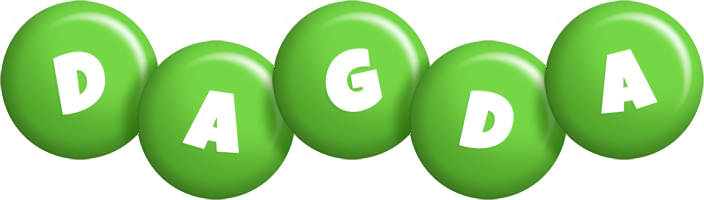 Dagda candy-green logo