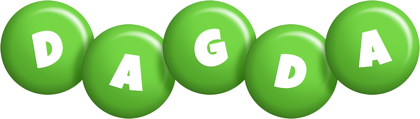 Dagda candy-green logo