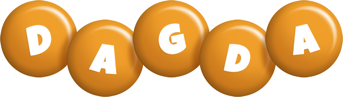 Dagda candy-orange logo