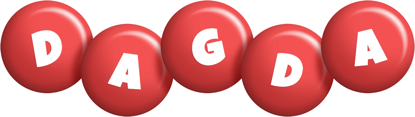 Dagda candy-red logo