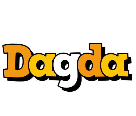 Dagda cartoon logo
