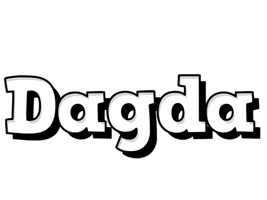 Dagda snowing logo