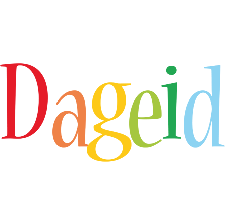 Dageid birthday logo