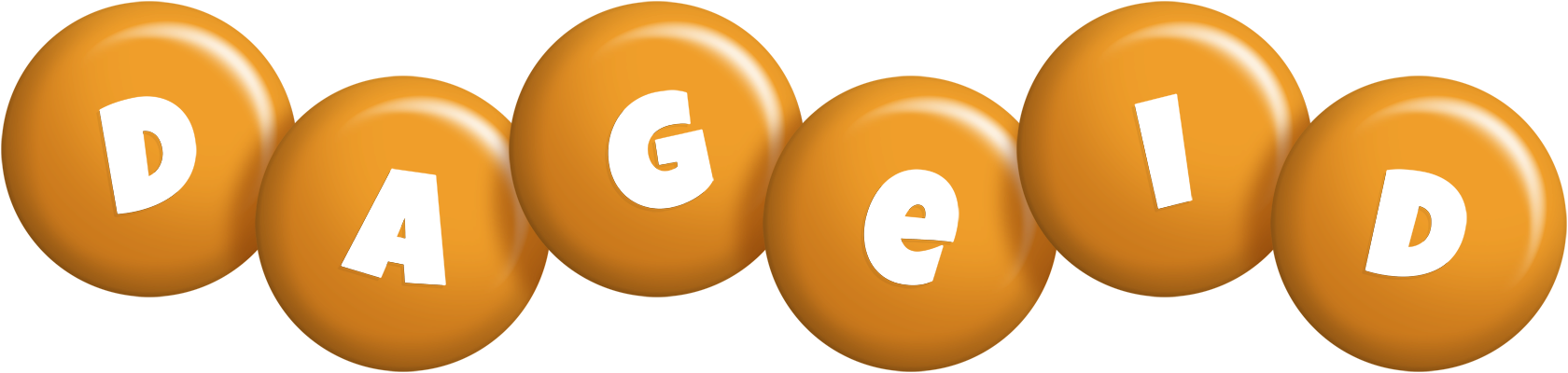 Dageid candy-orange logo