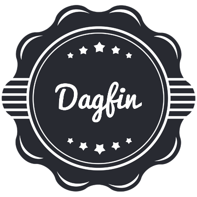 Dagfin badge logo