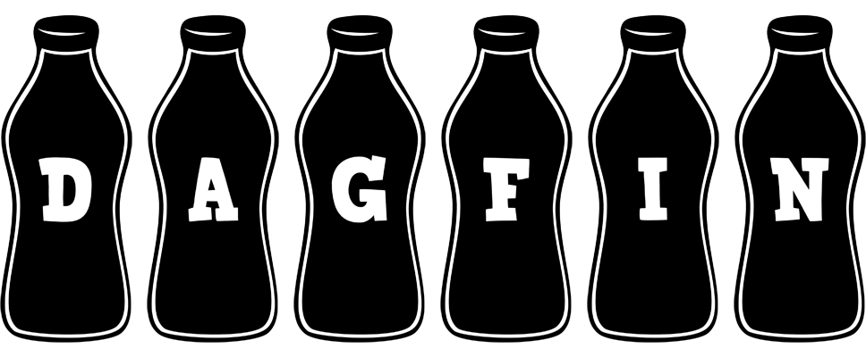 Dagfin bottle logo