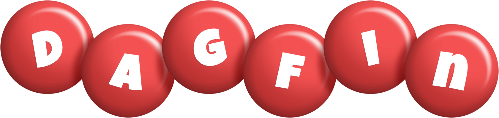 Dagfin candy-red logo