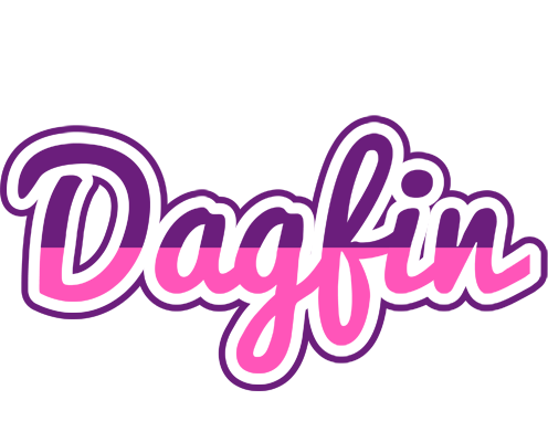Dagfin cheerful logo